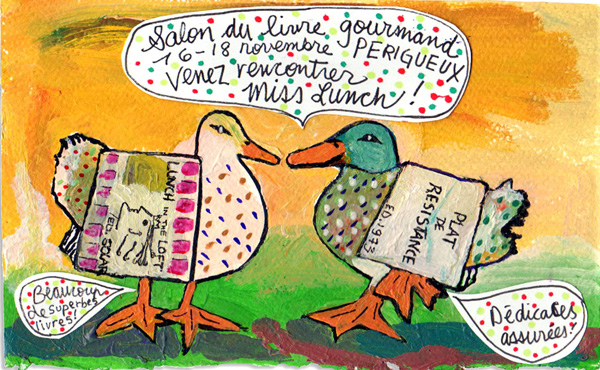 Le Salon du Livre Gourmand de Périgueux vu par Miss lunch